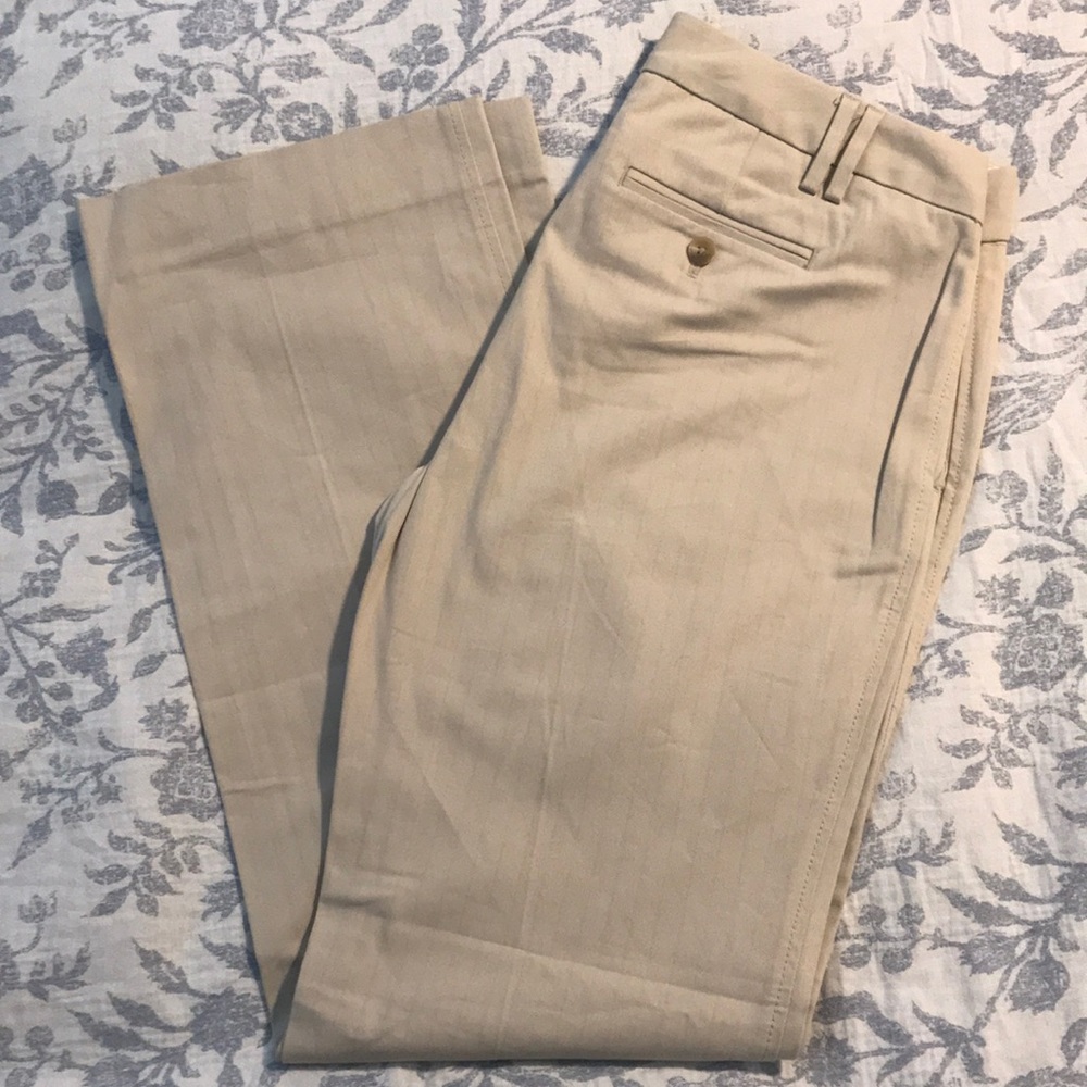 GAP Straight Leg Pants in Tan